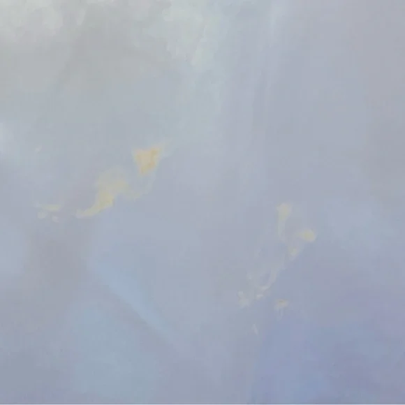 2PC 80s ROMANTIC PENIOR SET WHITE SATIN BUTTERFLY DESIGN LACE GOWN & ROBE SZ M - Picture 13 of 16